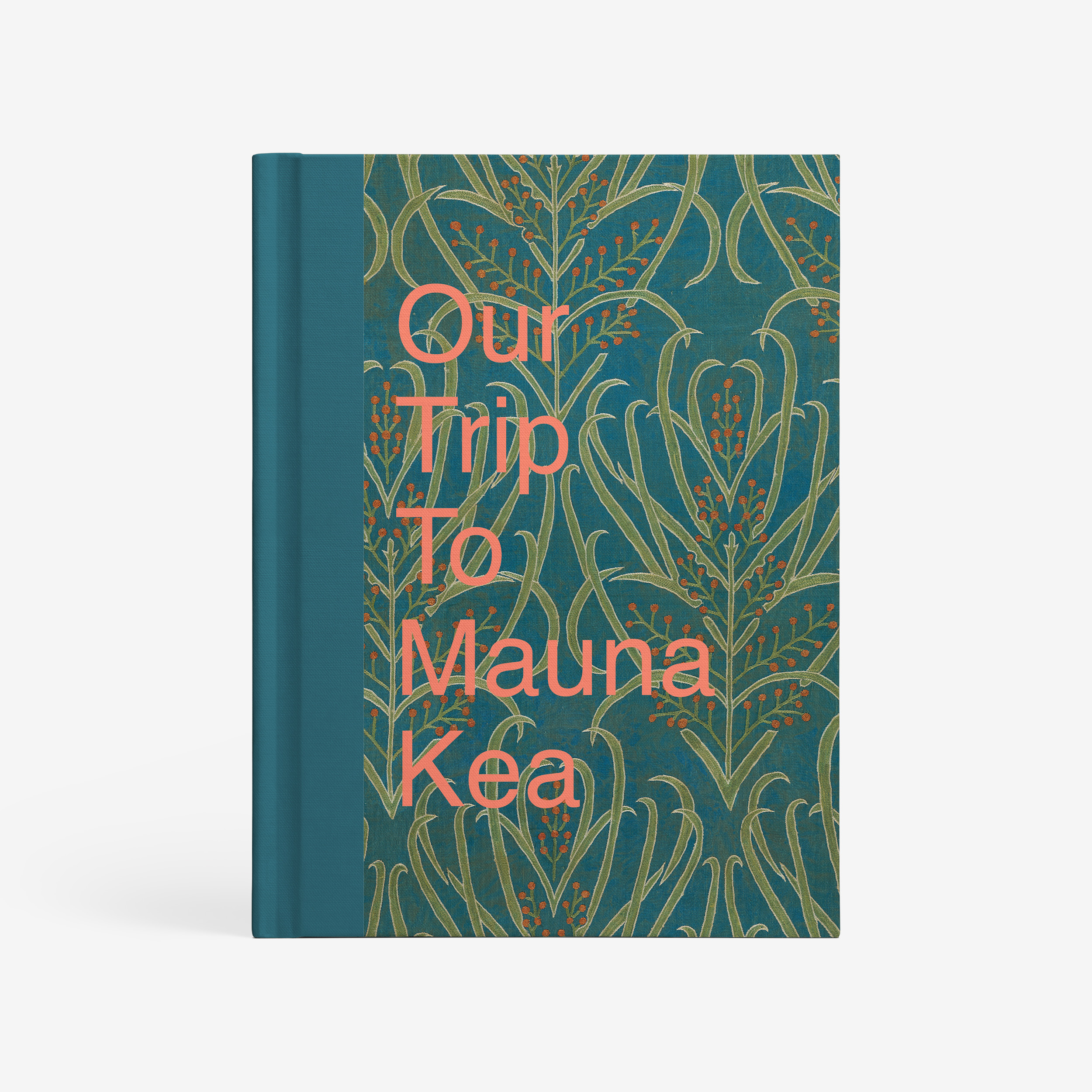 Teal Vines Photo-Wrapped Hardcover by Artifact Uprising | Books